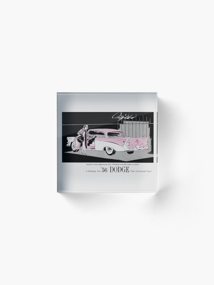 Alternate view of '56 DODGE LA FEMME Acrylic Block