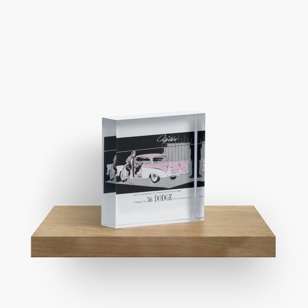 '56 DODGE LA FEMME Acrylic Block