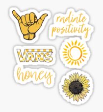 Yellow Sticker Pack Sticker