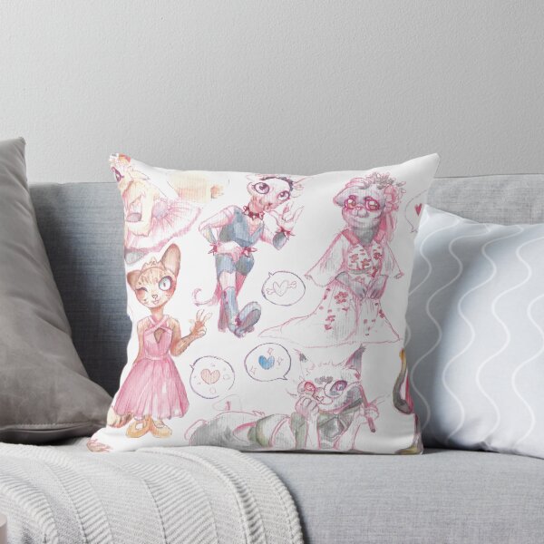 Item preview, Watercolor Princess Cats designed and sold by Klarikatt.