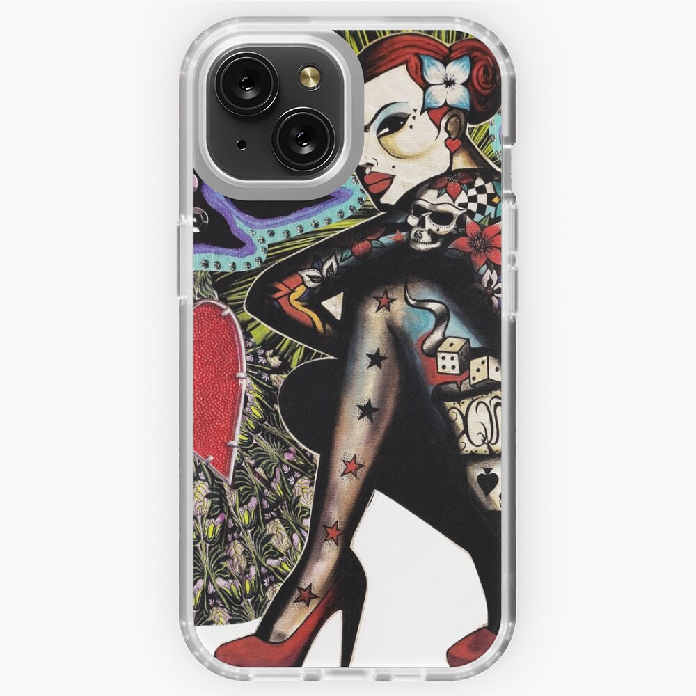 Aperçu de l'œuvre Coque souple iPhone créée et vendue par elfy-ka.