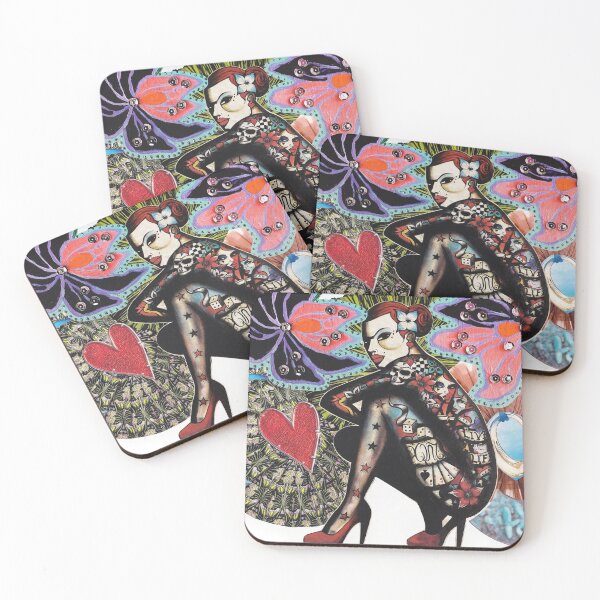 Item preview, Tattoo Girl designed and sold by Elfy Ka.