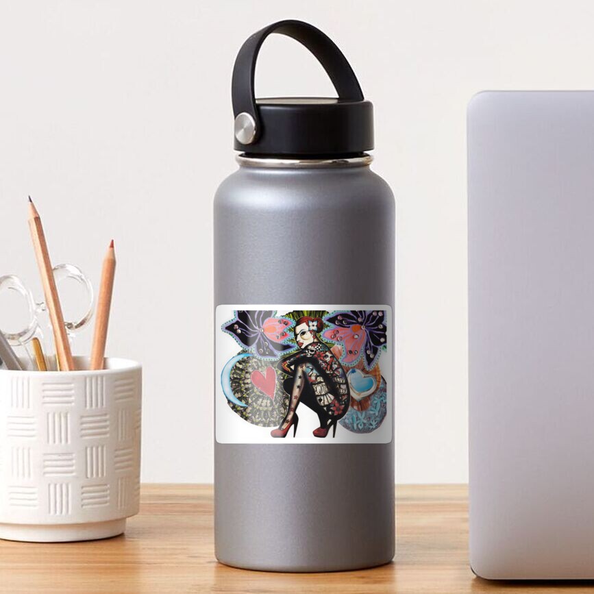 Aperçu de l'œuvre Sticker fini brillant créée et vendue par elfy-ka.