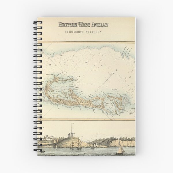 Item preview, Vintage Map of Bermuda (1872) designed and sold by BravuraMedia.