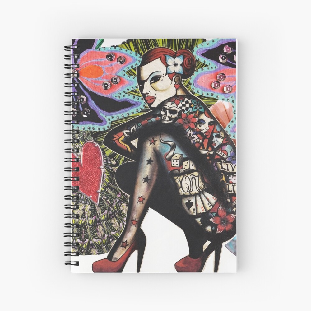 Aperçu de l'œuvre Cahier à spirale créée et vendue par elfy-ka.