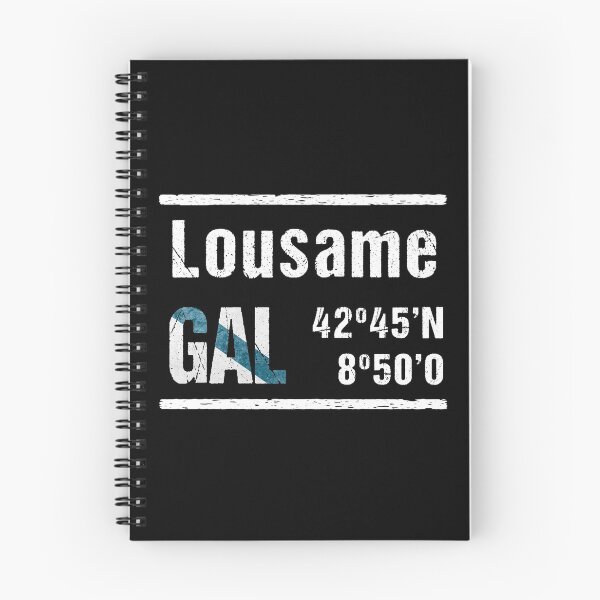 Item preview, Lousame Galicia Coordinates designed and sold by mouchodesigns.