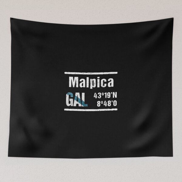 Item preview, Malpica Galicia Coordinates designed and sold by mouchodesigns.