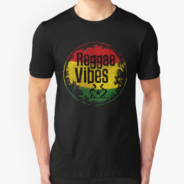 reggae vibes int. Slim Fit T-Shirt