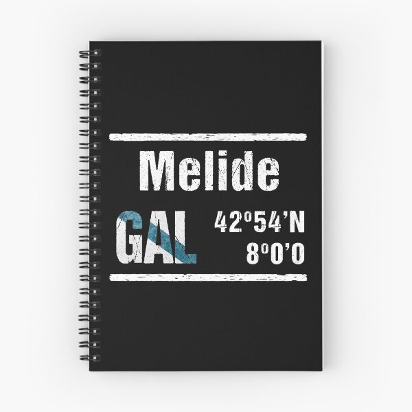 Item preview, Melide Galicia Coordinates designed and sold by mouchodesigns.