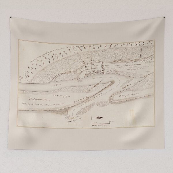 Item preview, Vintage Map of St Augustine FL (1819) designed and sold by BravuraMedia.