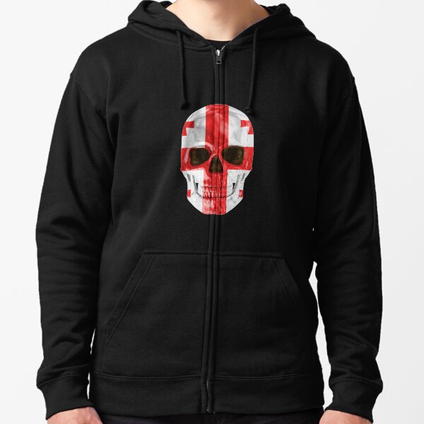 Mens Hoodies Georgian Flag Funny Pullover Hooded Print Sweatshirt Jackets