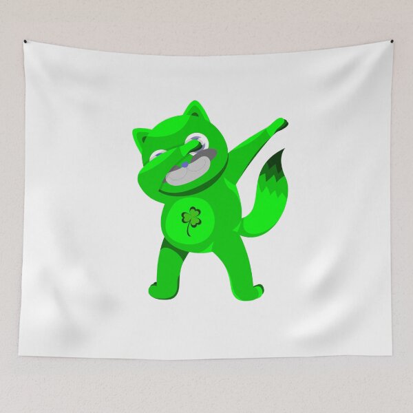 Item preview, Dabbing Leprechaun Cat Lepricat St Patrick Day designed and sold by Dmytro Levchenko.