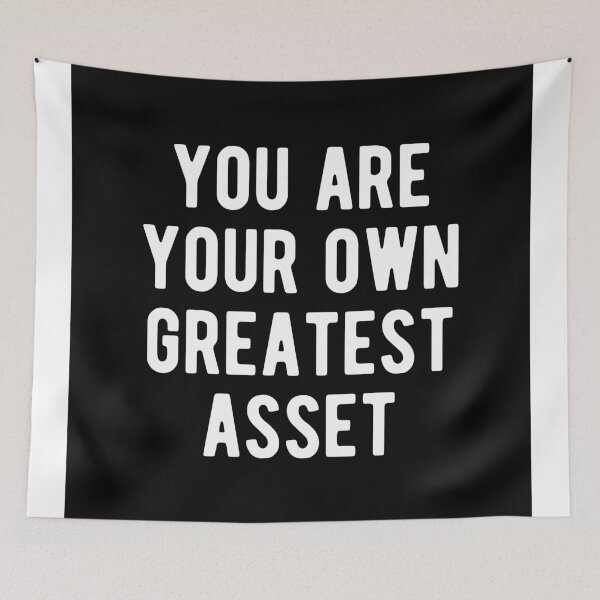 Item preview, Inspiring - Your Own Greatest Asset Quote designed and sold by MotivationFlow.