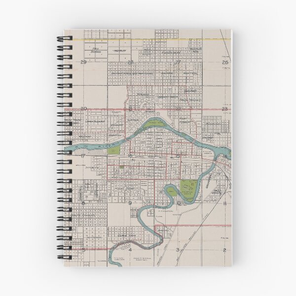 Item preview, Vintage Map of Calgary Alberta Canada (1906) designed and sold by BravuraMedia.