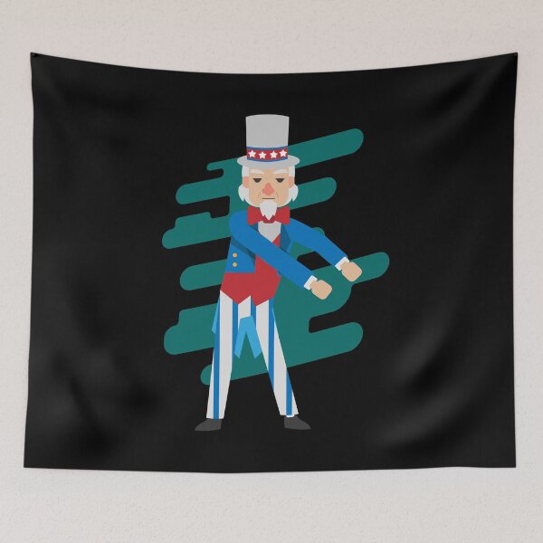 Item preview, Uncle Sam T-Shirt Flossing Tshirt Floss Dance Tee Gift designed and sold by 4tomic.