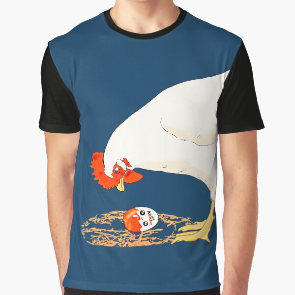 A hen with her kinder surprise egg Graphic T-Shirt