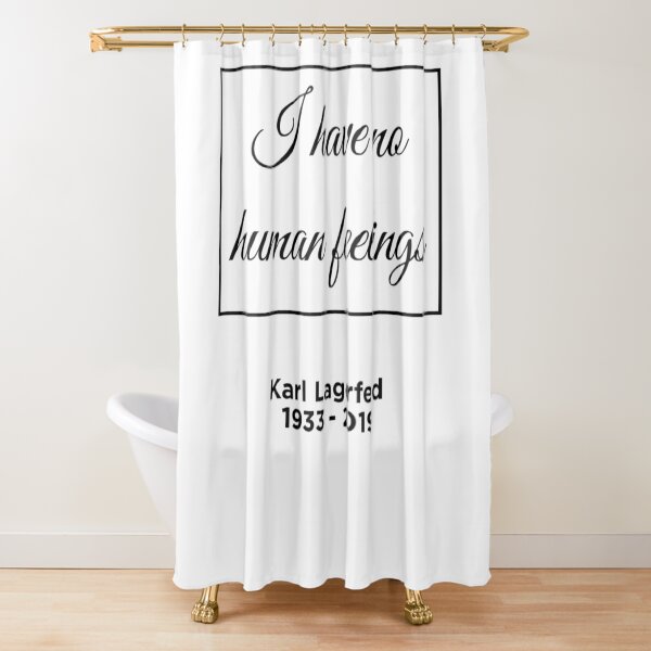 feelings Shower Curtain