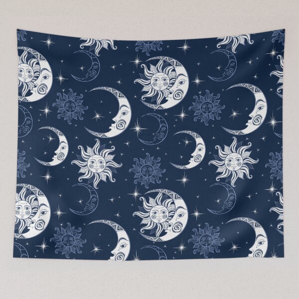 Item preview, Super Dark Sun & Moon Pattern designed and sold by SuperSeries.