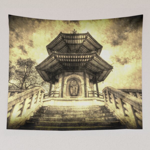 Item preview, The Pagoda Battersea Park London designed and sold by Londonimages.