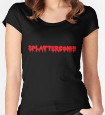 Splattercon!!! Women's Fitted Scoop T-Shirt