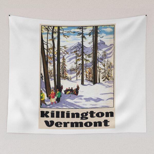 Item preview, Ski Killington Vermont Vintage Skiing designed and sold by Travel Time.
