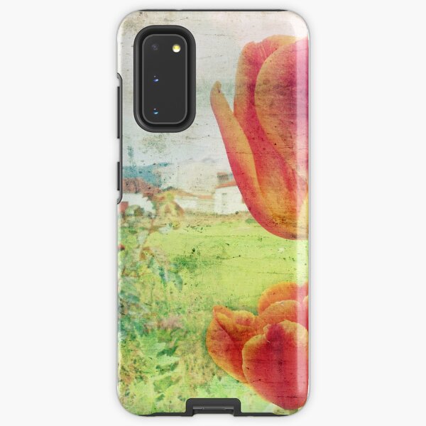 tulips in the village Samsung Galaxy Tough Case