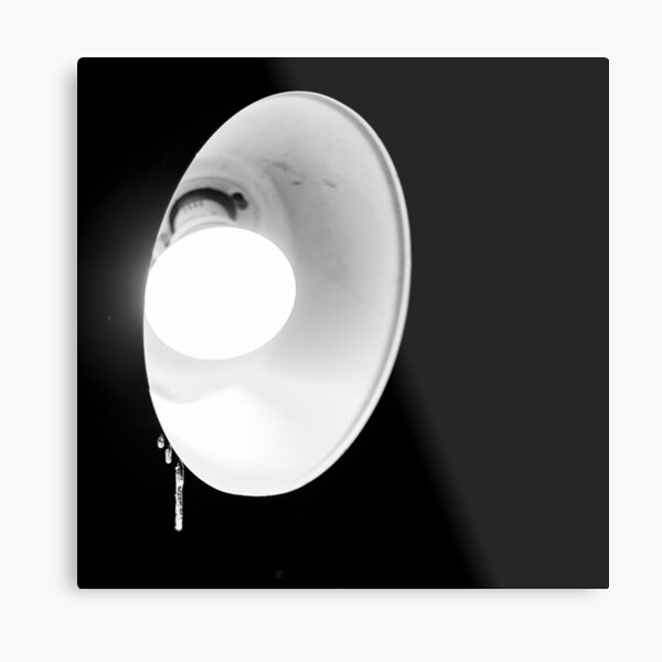 Light Silhouette Metal Print