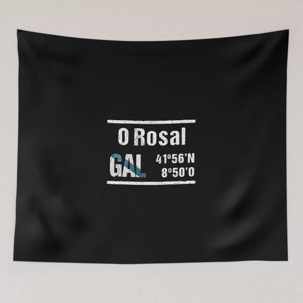 Item preview, O Rosal Galicia Coordinates designed and sold by mouchodesigns.