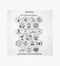 Ingress Achievements Black Scarf