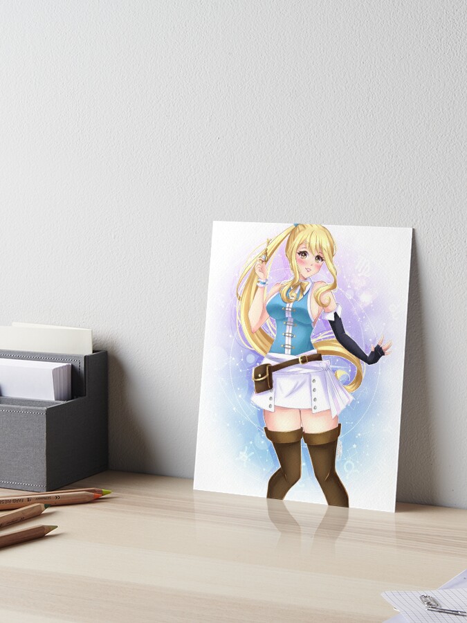 Fairy Tail Lucy Heartfilia Name Anime Jigsaw Puzzle