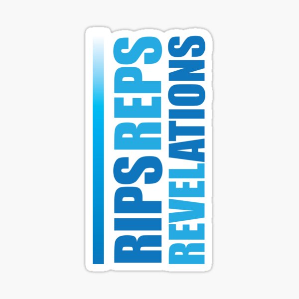 Rips Reps Revelations Letterkenny Sticker