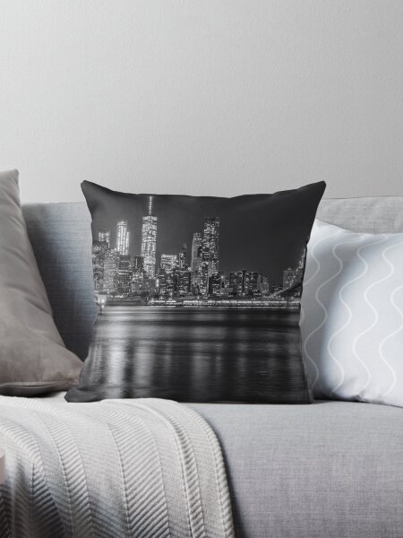 Item preview, New York Manhattan Skyline Brooklyn Bridge designed and sold by thinkbigimages.