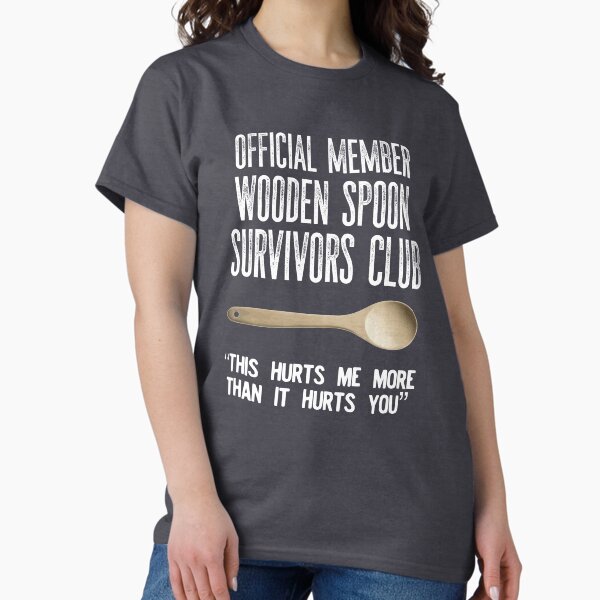 Aperçu de l'œuvre Club des survivants de la cuillère en bois créée et vendue par JLShirts.