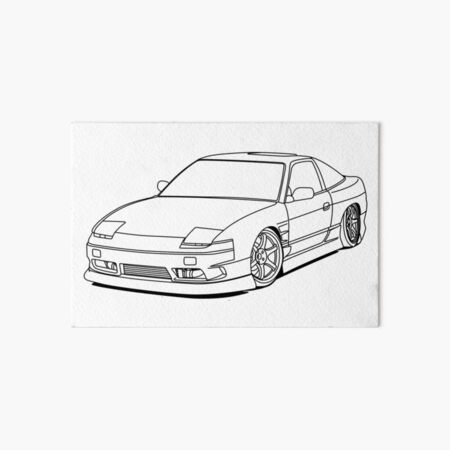 Nissan 240SX outlines