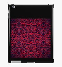 Red & Black Celtic Pattern iPad Case/Skin