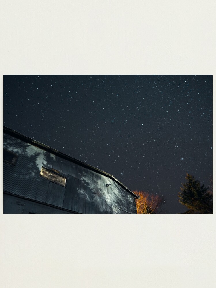 Alternate view of Night Under the Country Sky Photographic Print