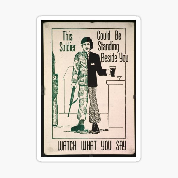 watch what you say Sticker