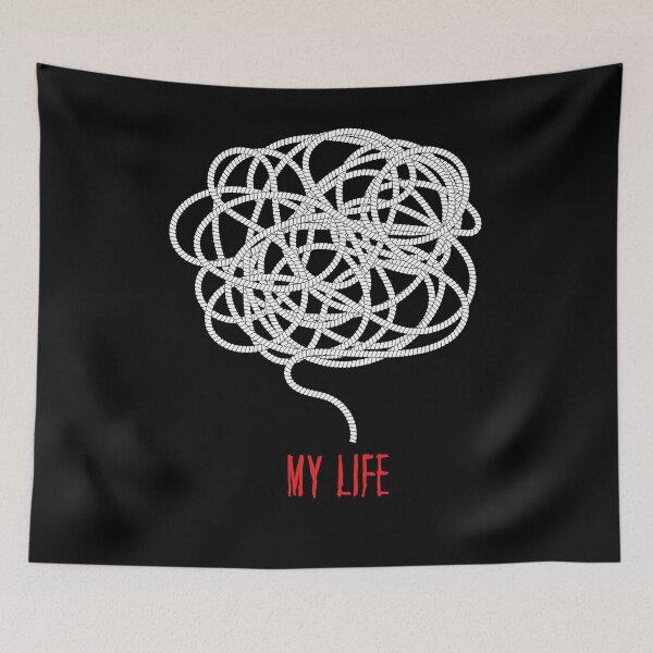 Item preview, Funny Sarcastic My Life Family Relationship Node designed and sold by MintaApparel.