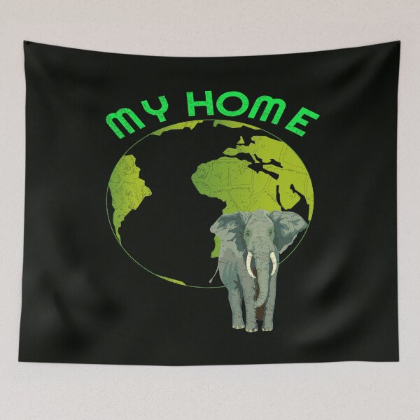 Item preview, Earth Day Elephant Wildlife Gifts designed and sold by walkingrock.