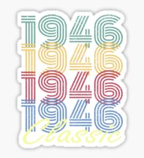 Born in 1946 Vintage Sticker
