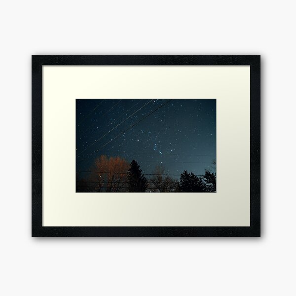 A Stary Night Framed Art Print