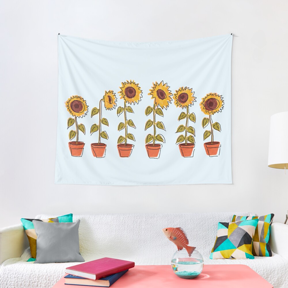 sunflowers Tapestry