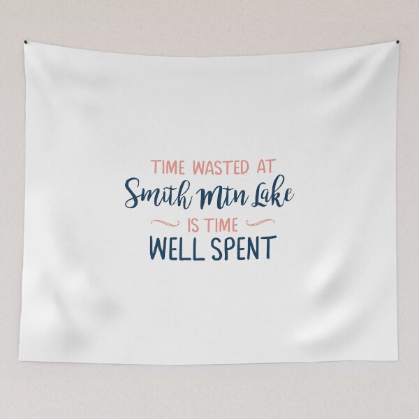 Item preview, Time Wasted at Smith Mountain Lake is Time Well Spent designed and sold by GCVentures.