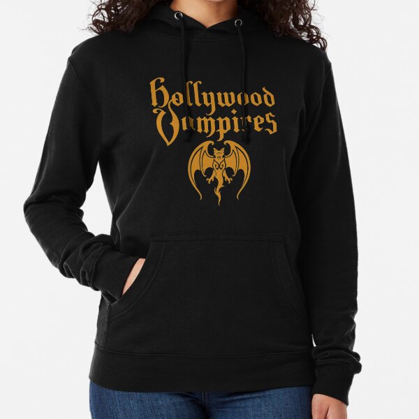 Hollywood Vampires Classic Mens Long Sleeve Sweatshirts Mens Hoodies Black 