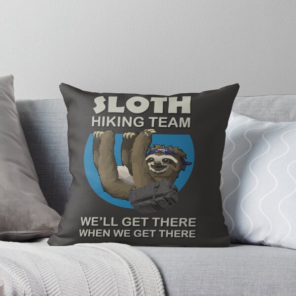 Item preview, SLOTH HIKING TEAM designed and sold by cpinteractive.