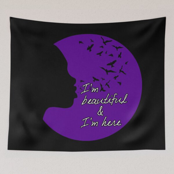 Item preview, The Color Purple. I'm beautiful and I'm here. designed and sold by originalsusie.