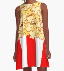 Popcorn A-Line Dress