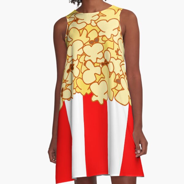 Popcorn A-Line Dress