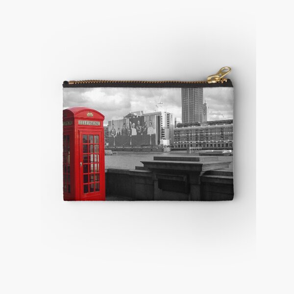 Item preview, Traditional Red Telephone Box on Thames Embankment designed and sold by Studio 4 Photo.