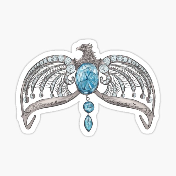 Magic Blue Diadem Sticker